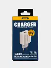 Блок питания для iPhone и Android USB, быстрая зарядка, 18 W, Адаптер питания телефона