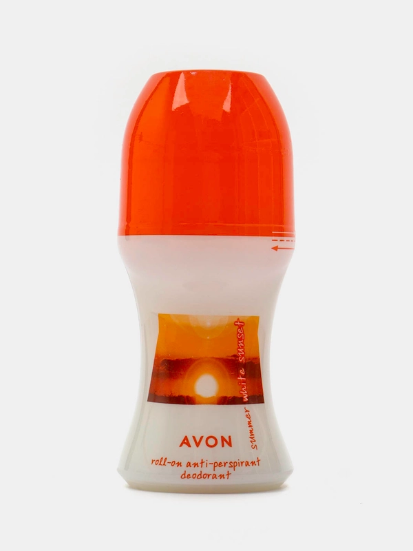 Дезодорант-антиперспирант с шариковым аппликатором Summer White Sunset, Avon, 50 мл
