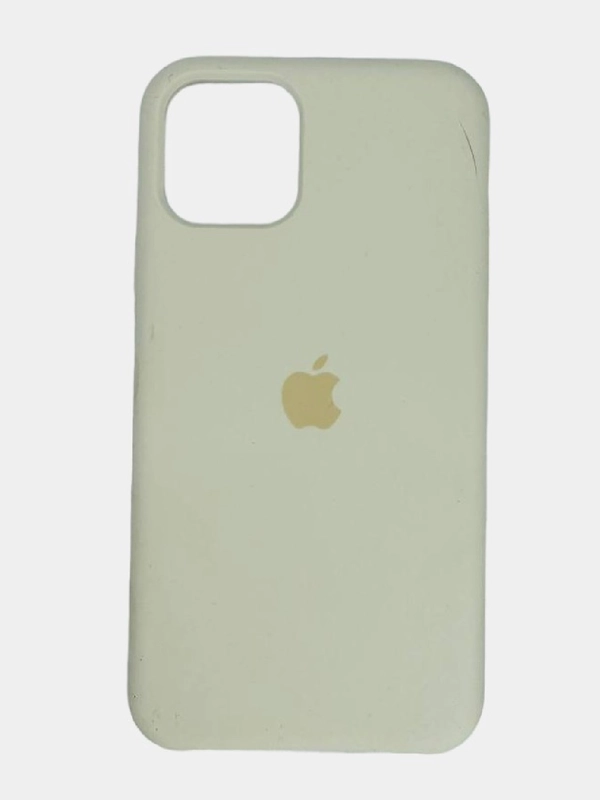 Чехол SILICONE COVER для iPhone 11 pro, беж яблоко