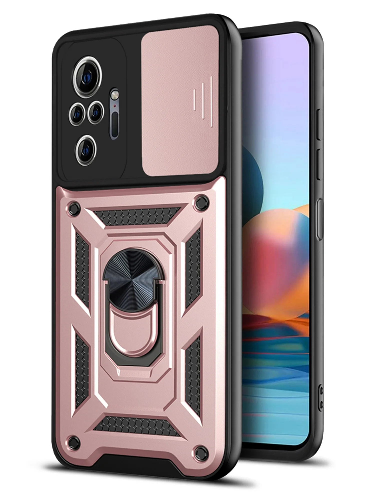 Чехол противоударный armors для Xiaomi Redmi Note 10 Pro 4G с защитой камеры