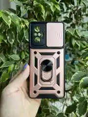 Розовый чехол противоударный armors для Xiaomi Redmi Note 10 Pro 4G с защитой камеры