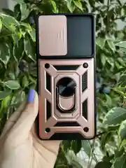 Розовый чехол противоударный armors для Xiaomi Redmi Note 10 Pro 4G с защитой камеры