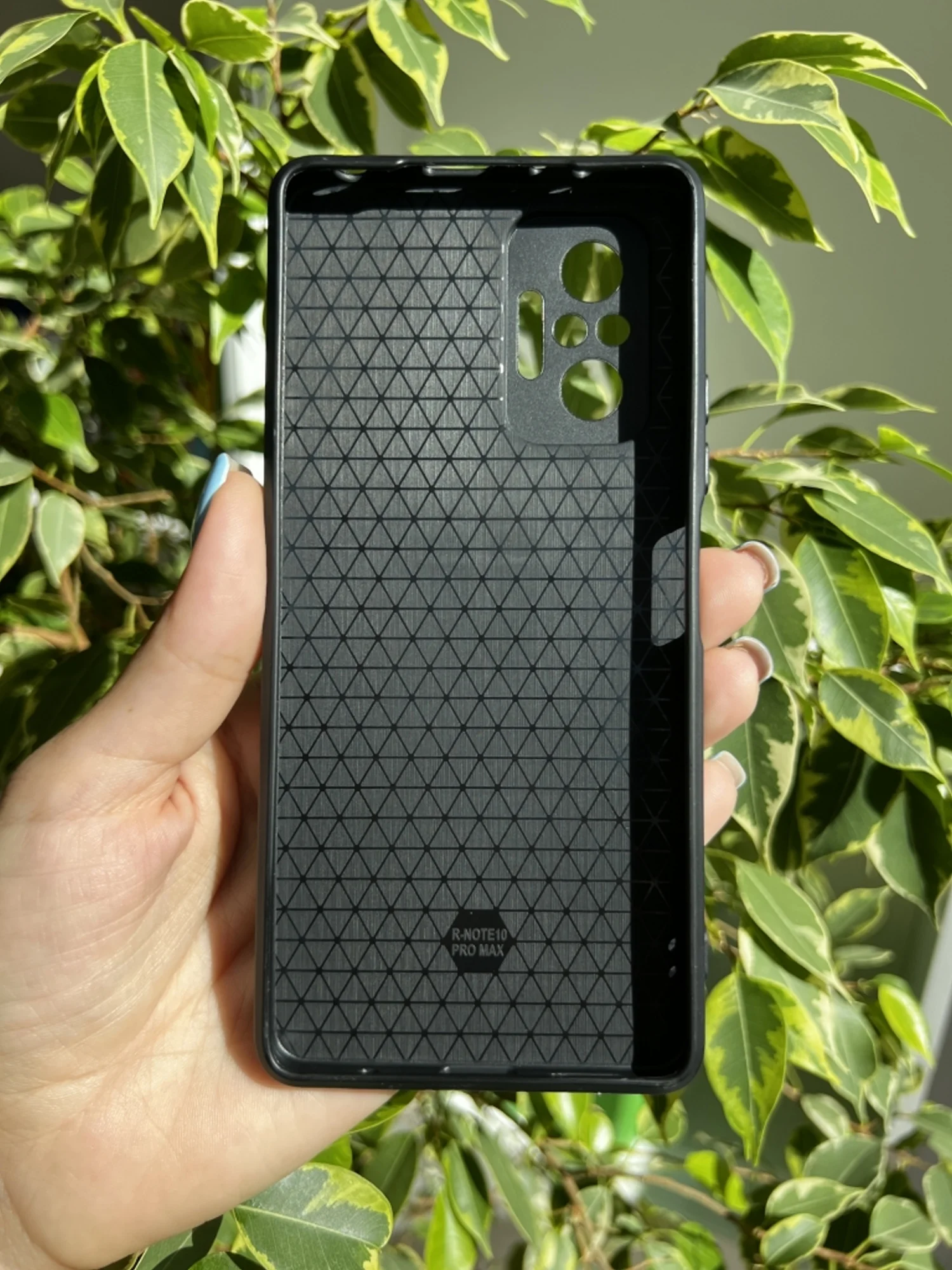 Серебряный чехол противоударный armors для Xiaomi Redmi Note 10 Pro 4G с защитой камеры