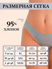 Трусы стринги с кружевом, женские, повседневные, хлопковые, набор