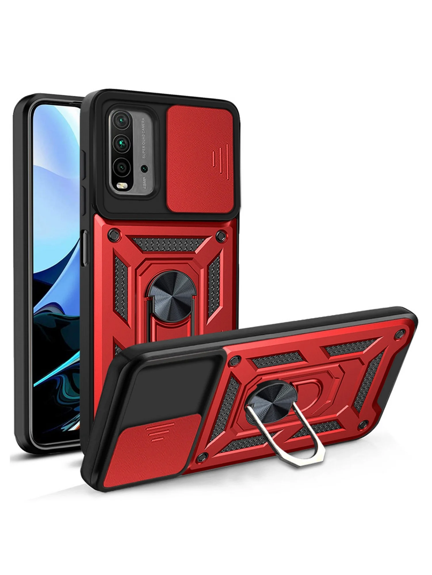 Чехол противоударный armors для Xiaomi Redmi 9T / Редми 9Т с защитой камеры