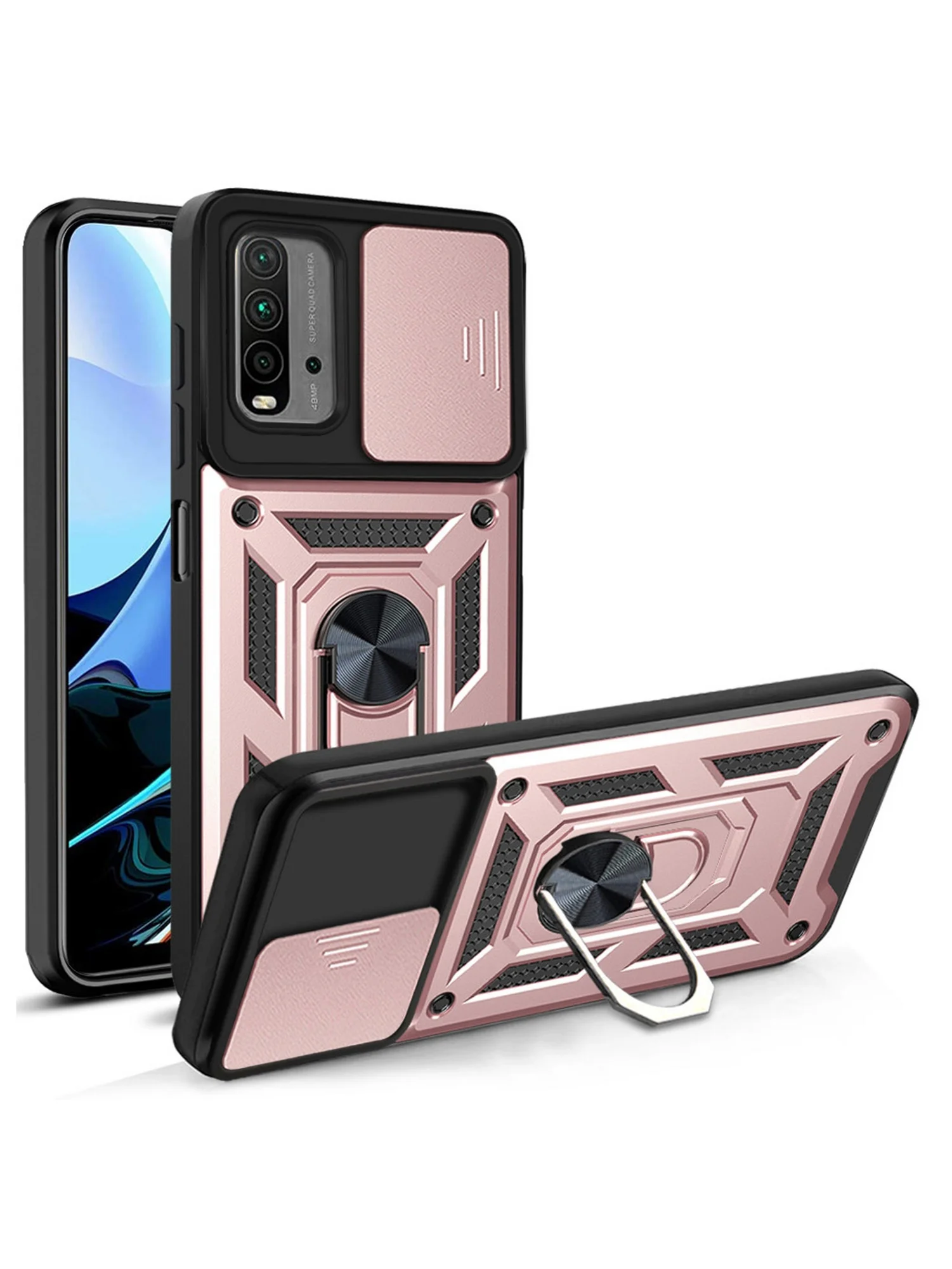 Чехол противоударный armors для Xiaomi Redmi 9T / Редми 9Т с защитой камеры
