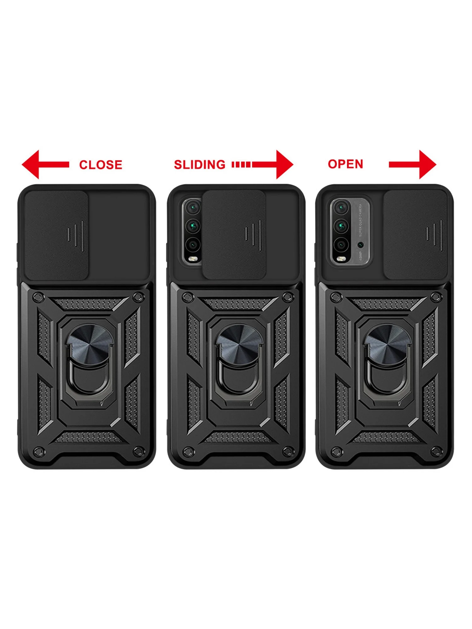 Чехол противоударный armors для Xiaomi Redmi 9T / Редми 9Т с защитой камеры
