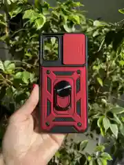 Красный чехол противоударный armors для Xiaomi Redmi 9T / Редми 9Т с защитой камеры