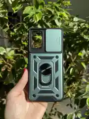 Зеленый чехол противоударный armors для Xiaomi Redmi 9T / Редми 9Т с защитой камеры