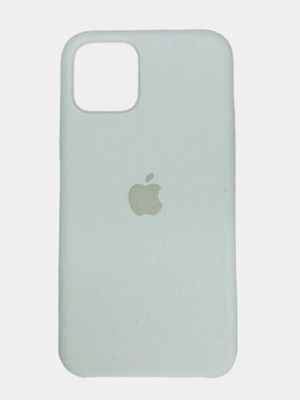 Чехол SILICONE COVER для iPhone 11 Pro, серое яблоко