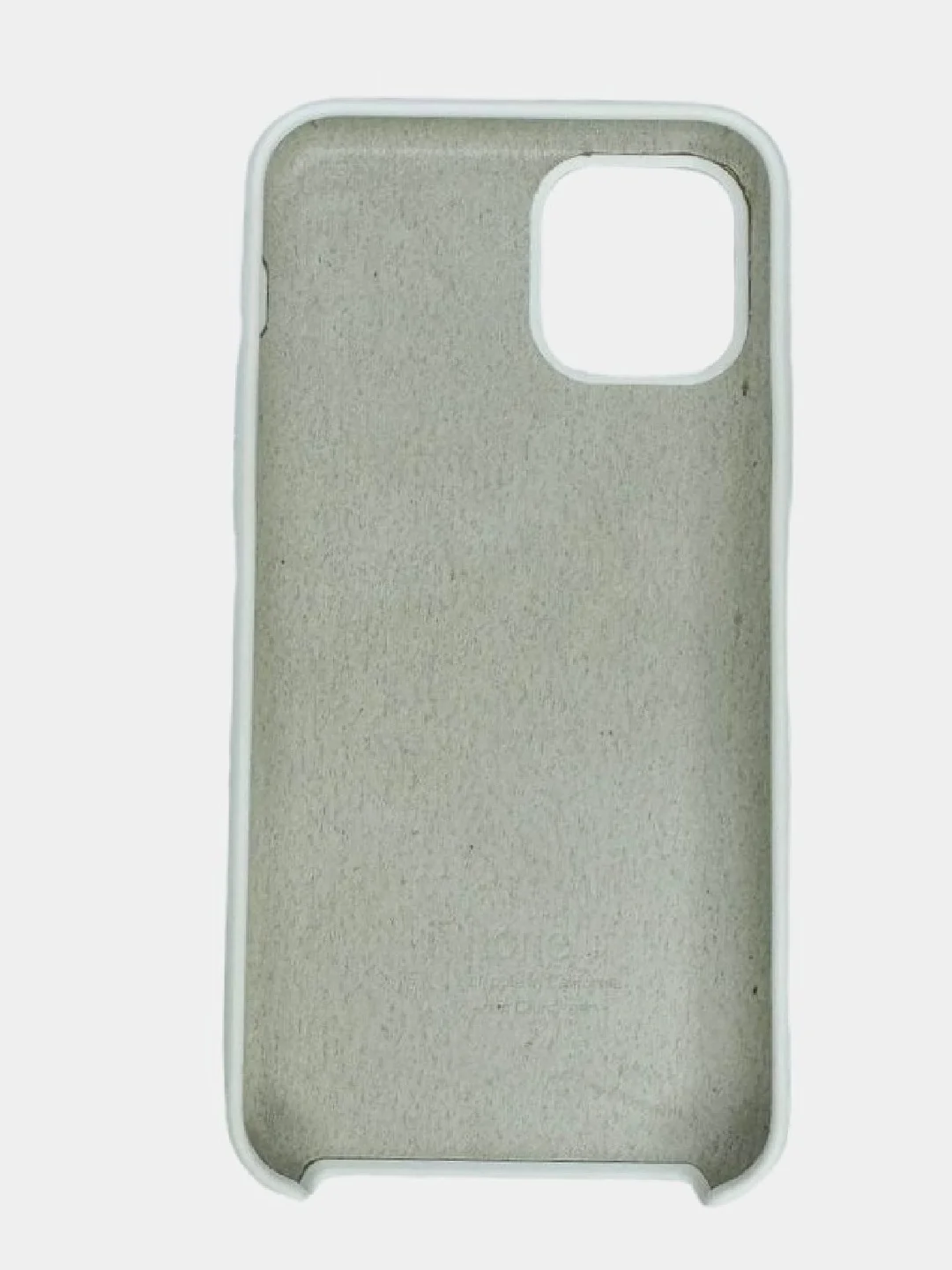 Чехол SILICONE COVER для iPhone 11 Pro, серое яблоко