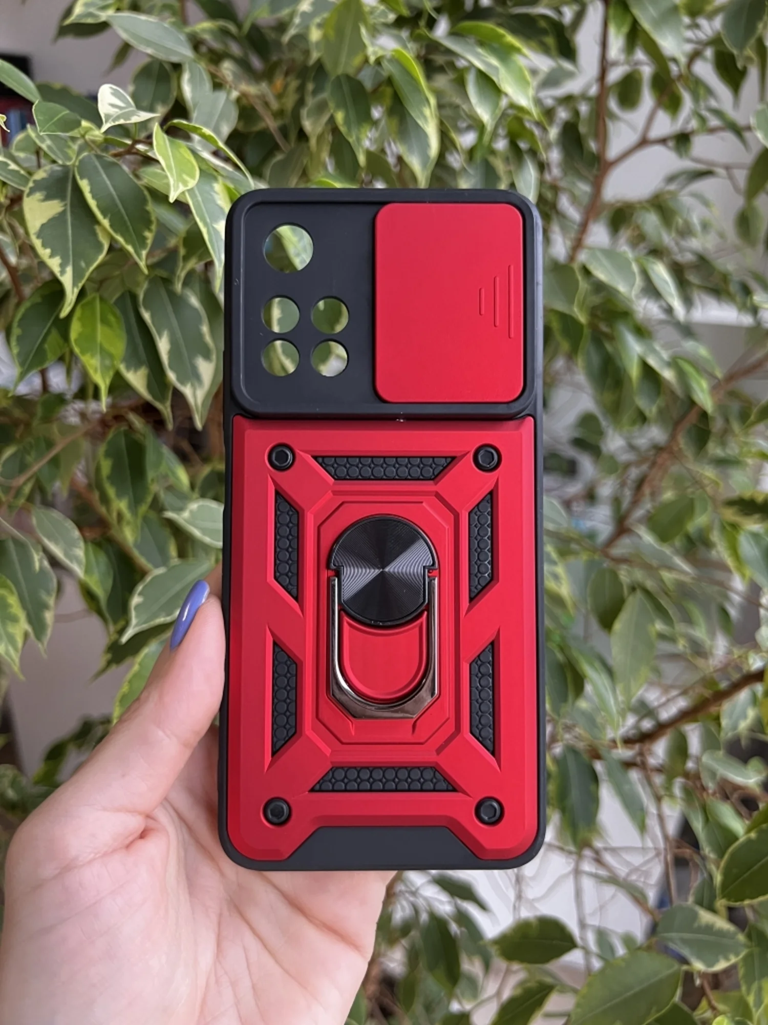 Красный чехол противоударный armors для Xiaomi Redmi Note 11 Pro+ 5G MediaTek Dimensity 920