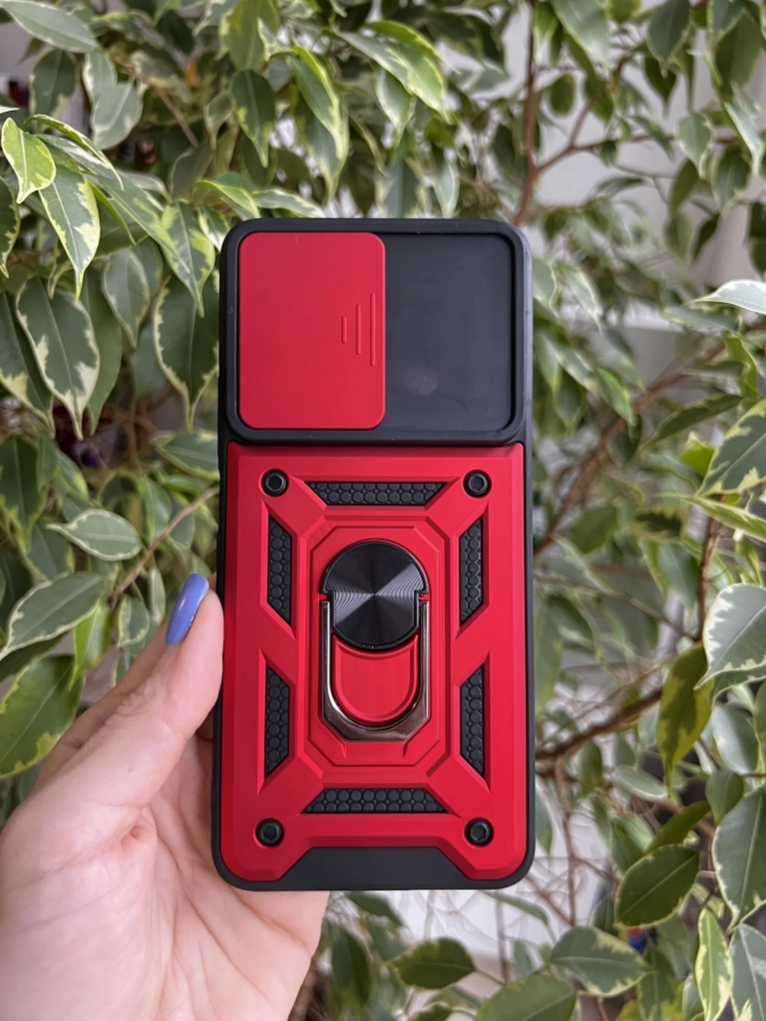 Красный чехол противоударный armors для Xiaomi Redmi Note 11 Pro+ 5G MediaTek Dimensity 920