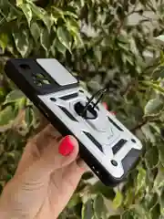 Серебряный чехол противоударный armors для Xiaomi Redmi Note 11 Pro+ 5G MediaTek Dimensity 920