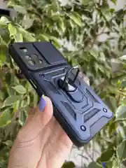 Темно-синий чехол противоударный armors для Xiaomi Redmi Note 11 Pro+ 5G MediaTek Dimensity 920