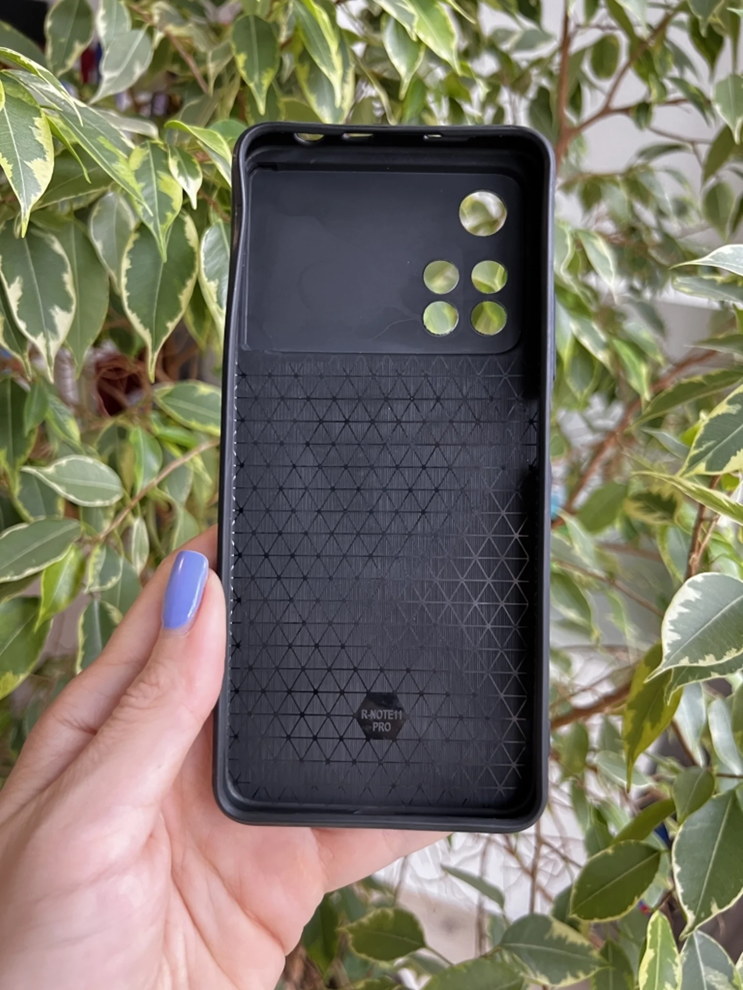 Темно-синий чехол противоударный armors для Xiaomi Redmi Note 11 Pro+ 5G MediaTek Dimensity 920
