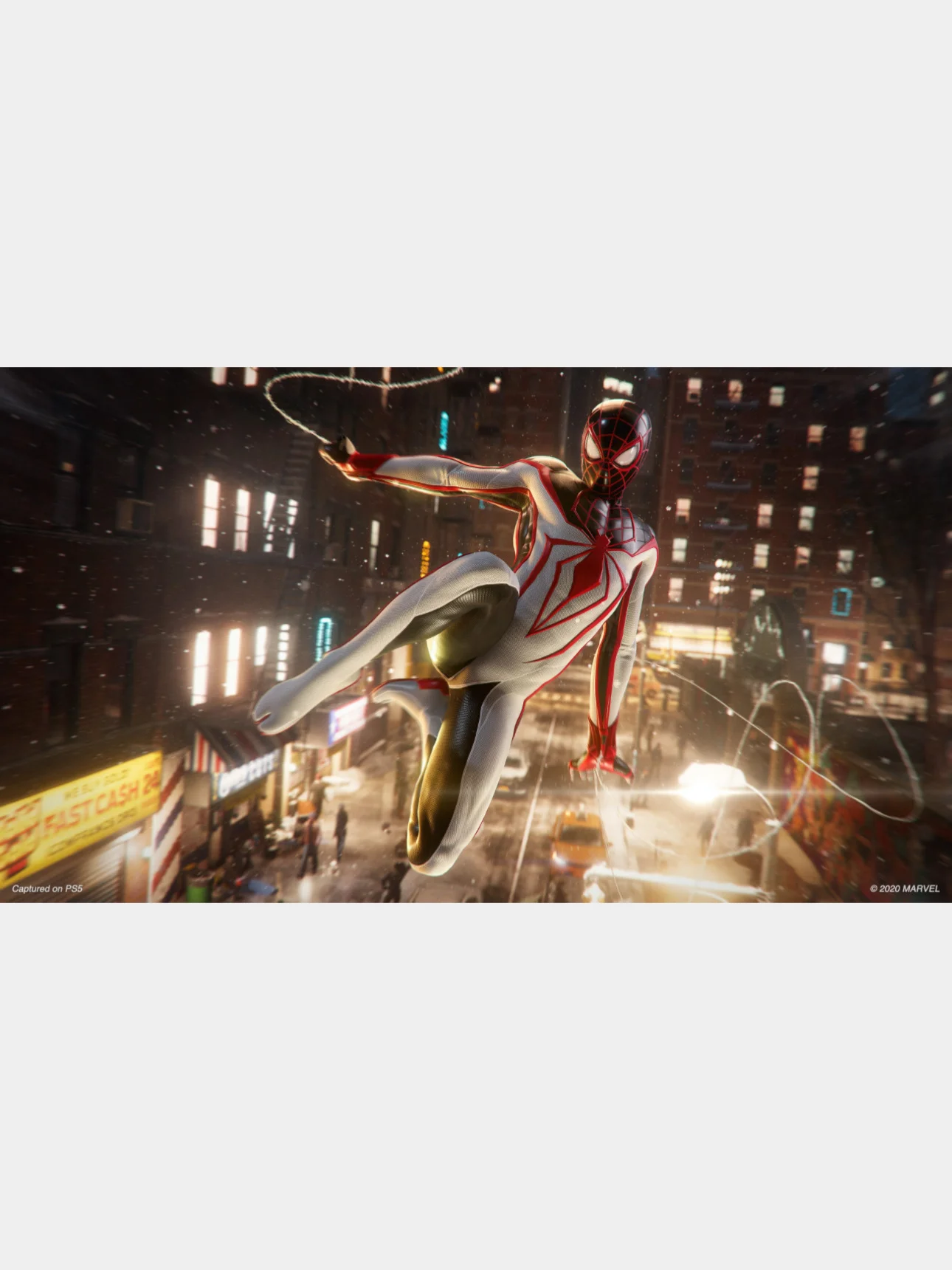 Игра Человек-Паук: Майлз Моралес (Spider-Man: Miles Morales) PS5, диск на PS5