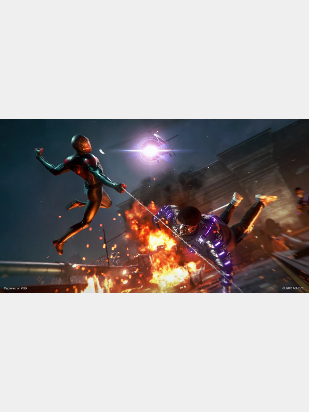 Игра Человек-Паук: Майлз Моралес (Spider-Man: Miles Morales) PS5, диск на PS5