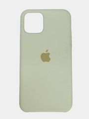 Чехол SILICONE COVER для iPhone 11 Pro, тёмно-бежевое яблоко