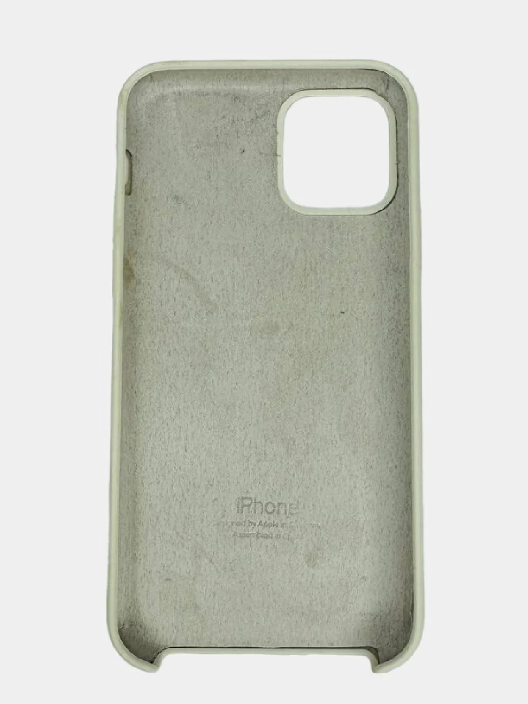 Чехол SILICONE COVER для iPhone 11 Pro, тёмно-бежевое яблоко