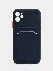Чехол для Apple IPhone 11 (Айфон 11), силиконовый, с защитой камеры