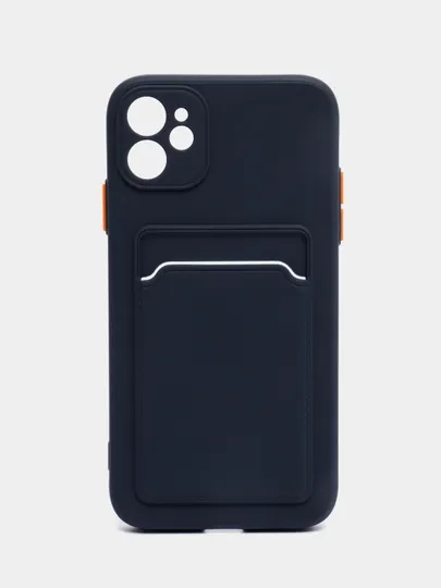 Чехол для Apple IPhone 11 (Айфон 11), силиконовый, с защитой камеры