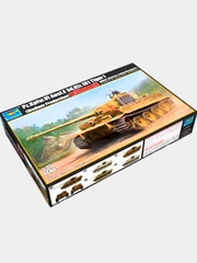 Сборная модель, немецкий тяжелый танк Тигр, Pz VI Tiger, 1:35