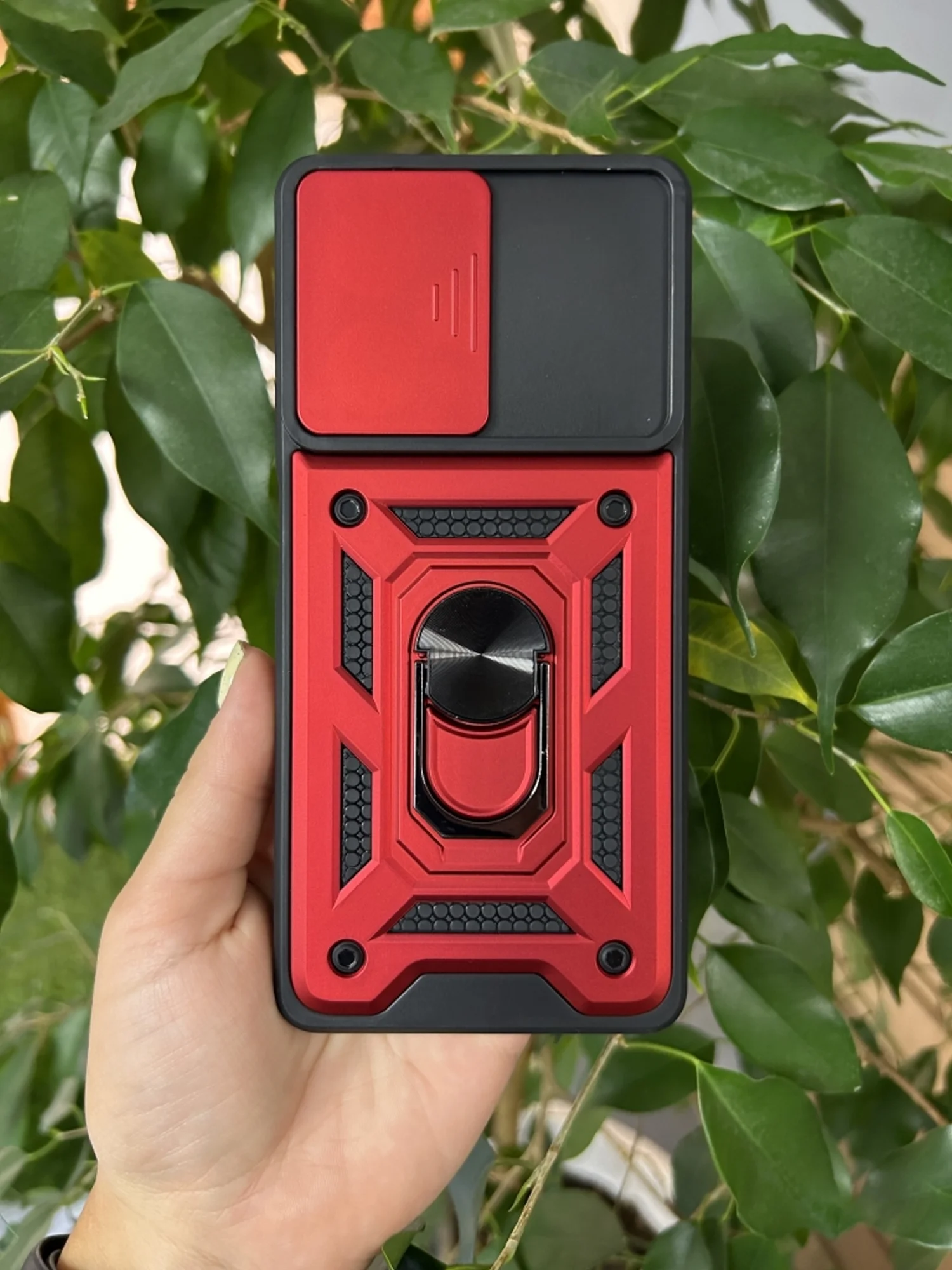 Красный чехол противоударный armors для Xiaomi Redmi Note 12 Pro+ / Редми Нот 12 Про Плюс