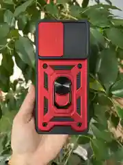 Красный чехол противоударный armors для Xiaomi Redmi Note 12 Pro+ / Редми Нот 12 Про Плюс