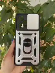 Серебряный чехол противоударный armors для Xiaomi Redmi Note 12 Pro+ / Редми Нот 12 Про Плюс