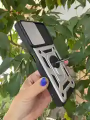 Серебряный чехол противоударный armors для Xiaomi Redmi Note 12 Pro+ / Редми Нот 12 Про Плюс