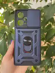Темно-синий чехол противоударный armors для Xiaomi Redmi Note 12 Pro+ / Редми Нот 12 Про Плюс