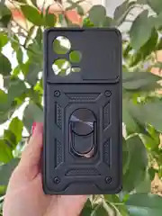 Черный чехол противоударный armors для Xiaomi Redmi Note 12 Pro+ / Редми Нот 12 Про Плюс
