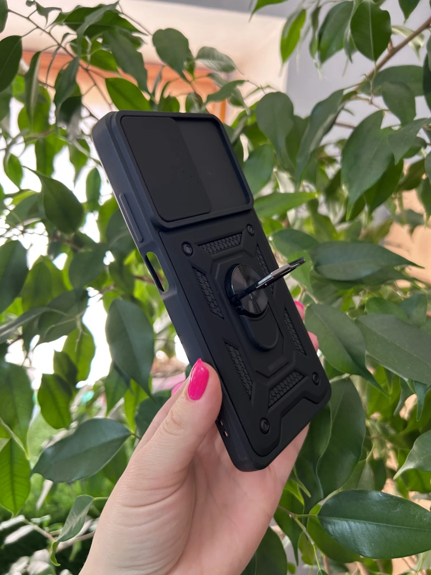 Черный чехол противоударный armors для Xiaomi Redmi Note 12 Pro+ / Редми Нот 12 Про Плюс