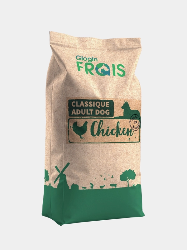 Сухой корм Frais Classique, для собак, с курицей, 15 кг