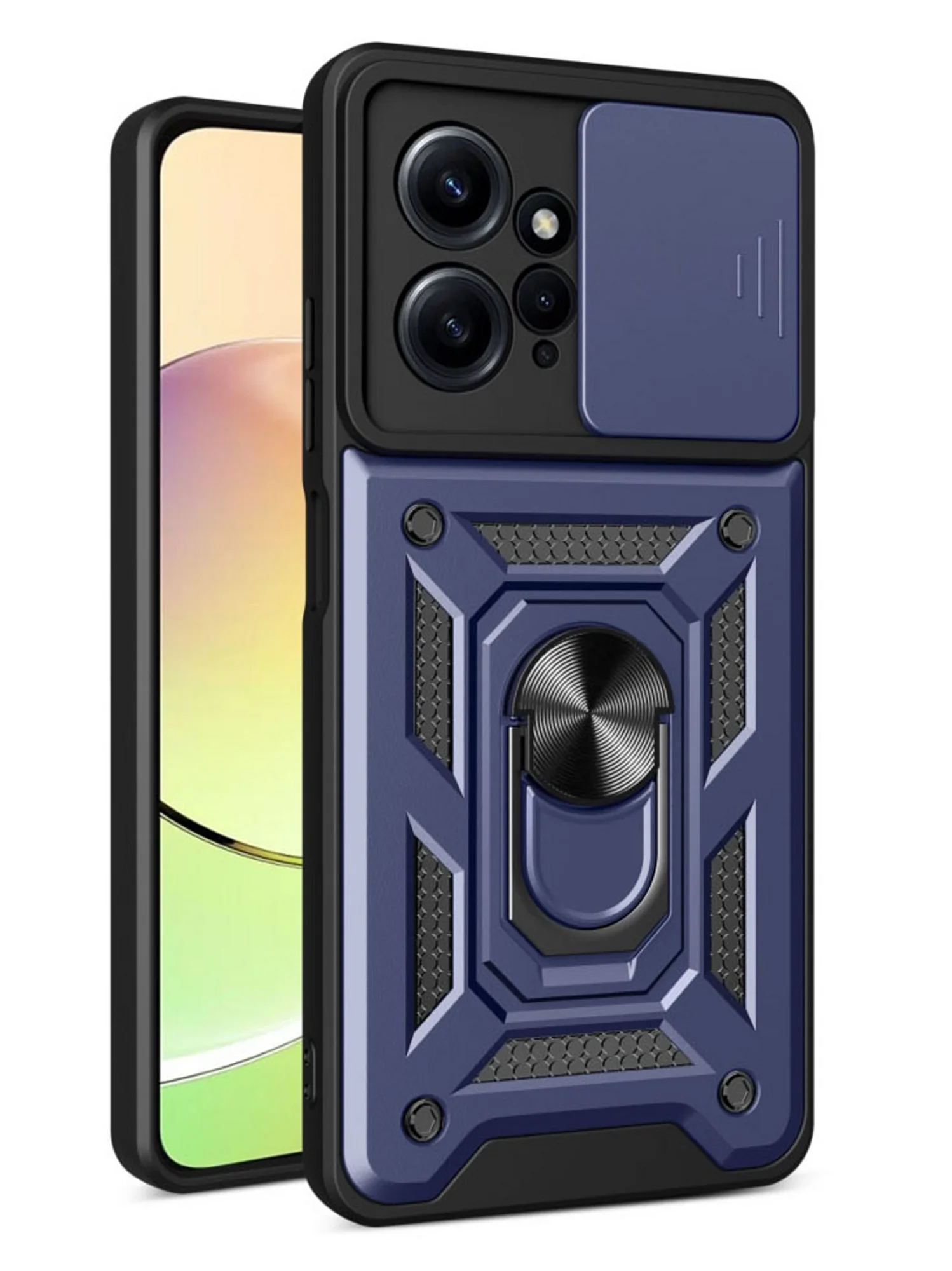 Чехол противоударный armors для Xiaomi Redmi Note 12 4G / Редми Нот 12 4G с защитой камеры