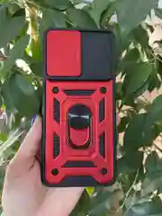 Красный чехол противоударный armors для Xiaomi Redmi Note 12 4G / Редми Нот 12 4G с защитой камеры
