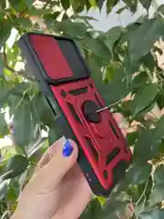 Красный чехол противоударный armors для Xiaomi Redmi Note 12 4G / Редми Нот 12 4G с защитой камеры