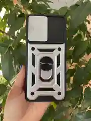 Серебряный чехол противоударный armors для Xiaomi Redmi Note 12 4G / Редми Нот 12 4G с защитой камеры