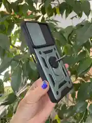 Зеленый чехол противоударный armors для Xiaomi Redmi Note 12 4G / Редми Нот 12 4G с защитой камеры