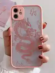 Розовый чехол на iPhone (Айфон) 11/13/14/15/X/XR/7/8 Plus/SE2/XS Max/12 Pro Max про макс