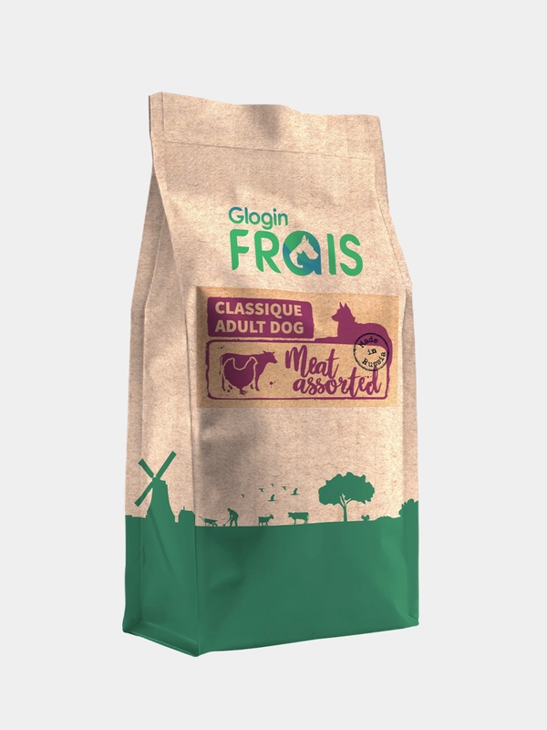 Сухой корм Frais Classique, для собак, мясное ассорти, 3 кг