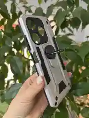 Серебряный чехол противоударный military для Tecno Spark 10 4G и Spark 10C