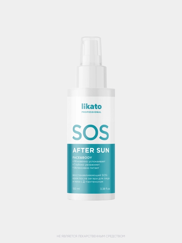 Likato Professional Восстанавливающий SOS-крем после загара для лица и тела с Д-пантенолом