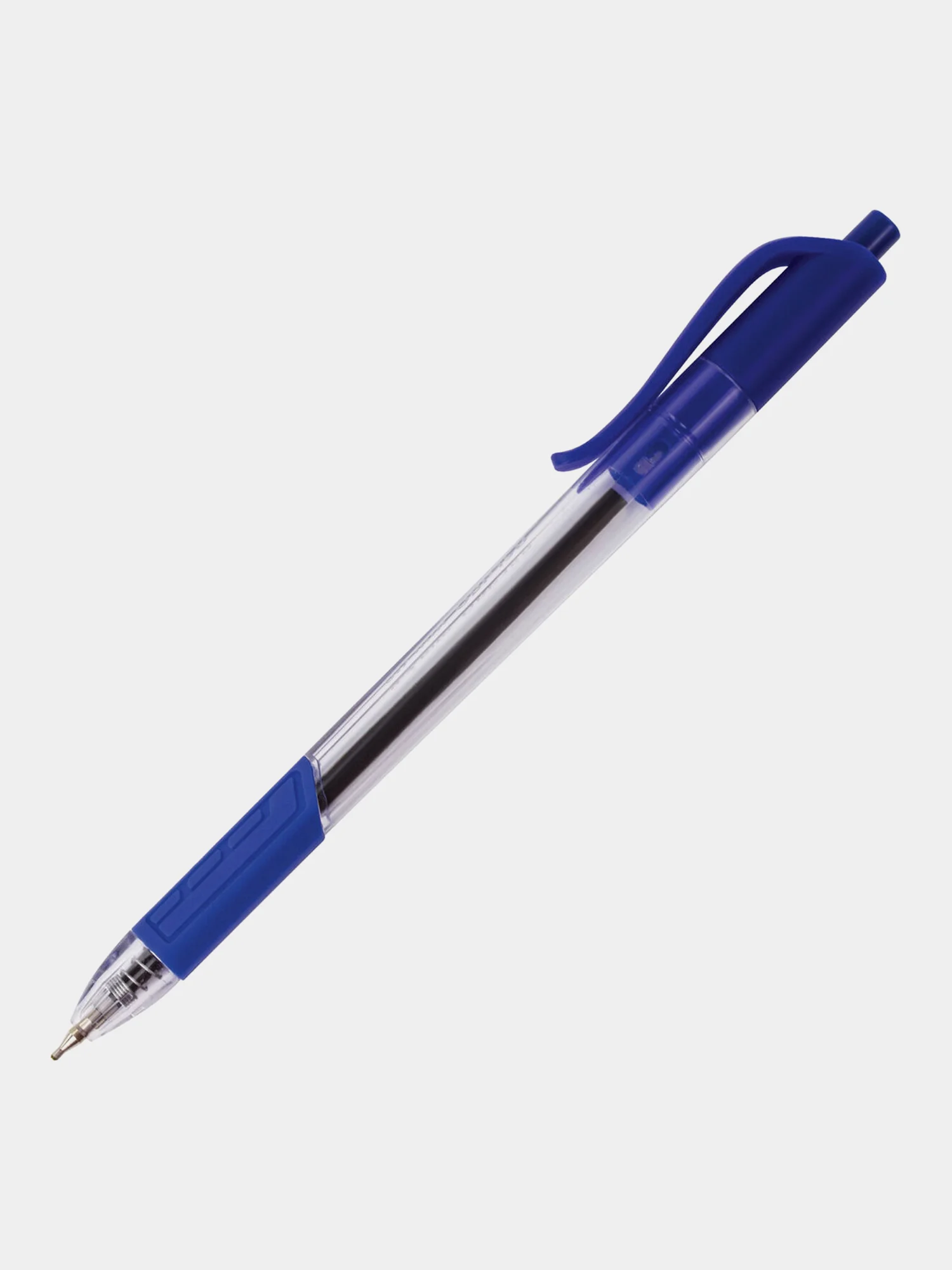 Ручка шариковая BRAUBERG Extra Glide R-Grip, 880197, автоматич, синяя, 12шт, 0,35мм