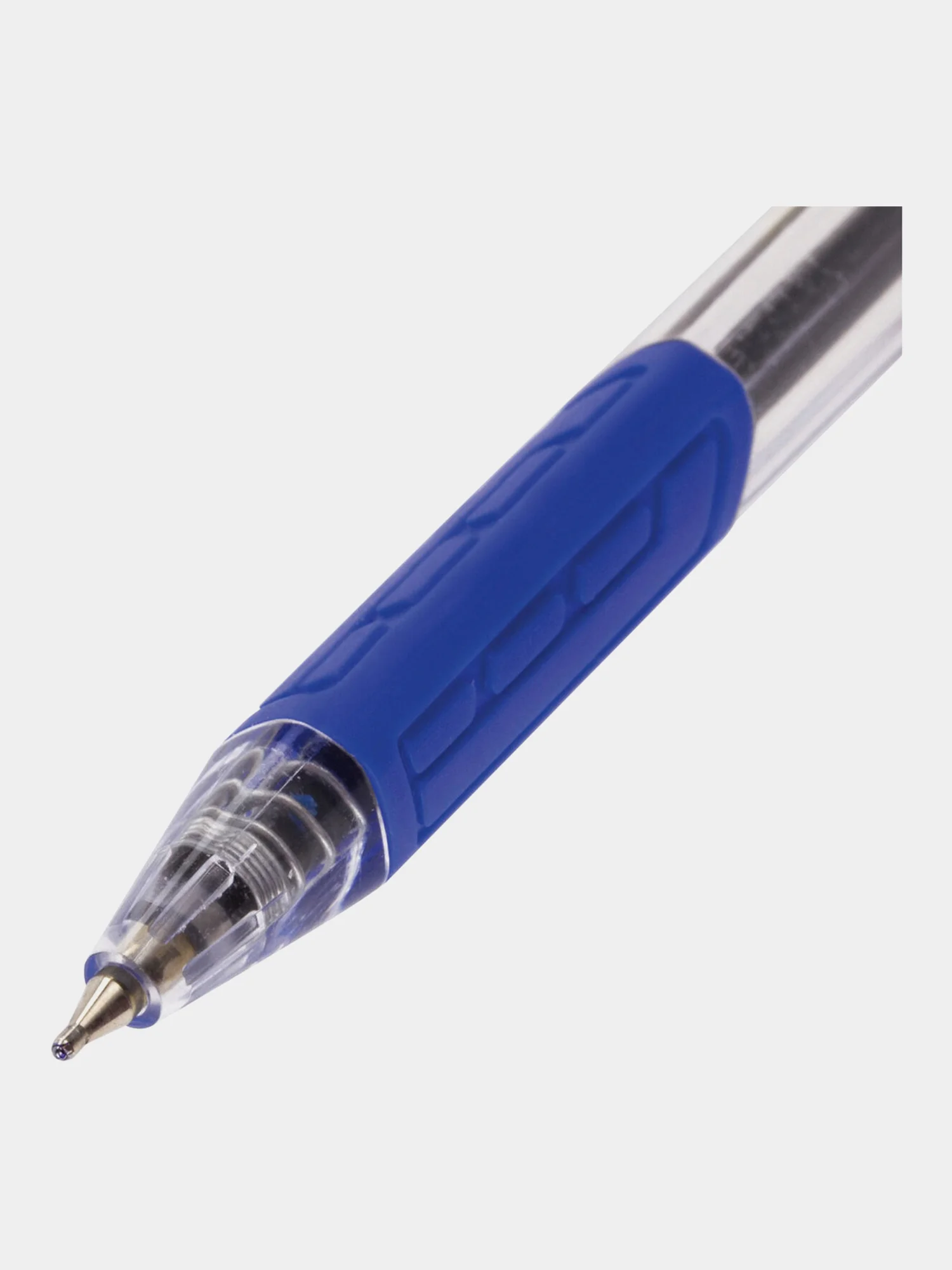 Ручка шариковая BRAUBERG Extra Glide R-Grip, 880197, автоматич, синяя, 12шт, 0,35мм