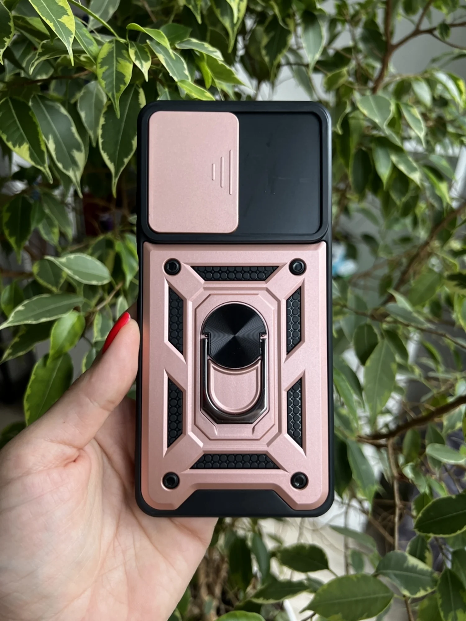 Розовый чехол противоударный для Xiaomi Redmi Note 11 Pro/Note 11E Pro/Note 11 Pro+ 5G Snap 695