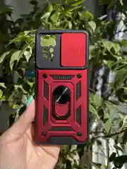 Красный чехол противоударный для Xiaomi Redmi Note 11 Pro/Note 11E Pro/Note 11 Pro+ 5G Snap 695