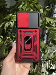 Красный чехол противоударный для Xiaomi Redmi Note 11 Pro/Note 11E Pro/Note 11 Pro+ 5G Snap 695