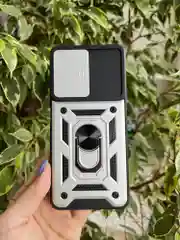 Серебряный чехол противоударный для Xiaomi Redmi Note 11 Pro/Note 11E Pro/Note 11 Pro+ 5G Snap 695
